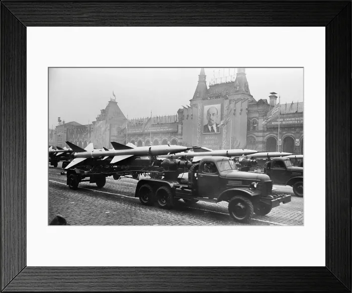 Framed Print : Soviet Missile Parade Along the Kremlin Framed Print : Soviet Missile Parade Along the Kremlin