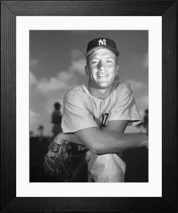 Framed Print : Mickey Mantle Framed Print : Mickey Mantle