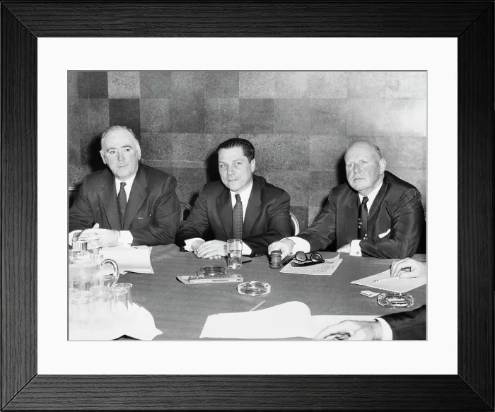 Framed Print : Teamsters Executive Board Framed Print : Teamsters Executive Board