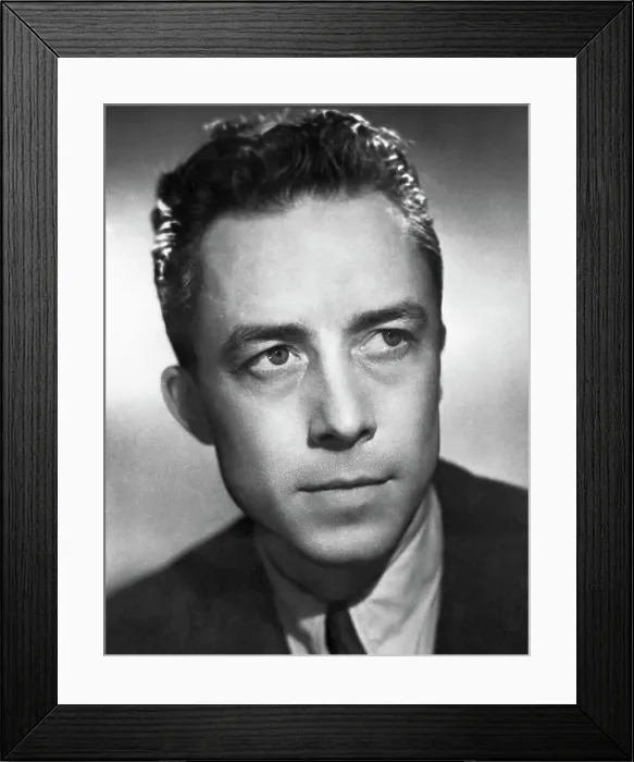 Framed Print : Nobel Prize Winning Author Albert Camus Framed Print : Nobel Prize Winning Author Albert Camus