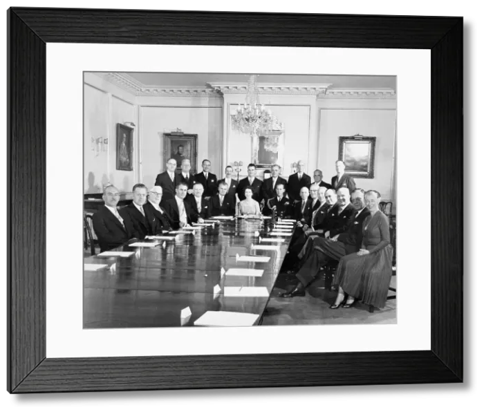 Framed Print : British Royalty and Canadian Leaders Framed Print : British Royalty and Canadian Leaders