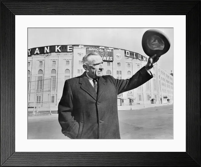 Framed Print : Portrait of Casey Stengel Framed Print : Portrait of Casey Stengel