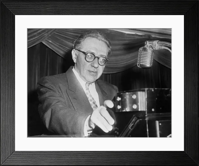 Framed Print : Portrait of Willy Ley Framed Print : Portrait of Willy Ley