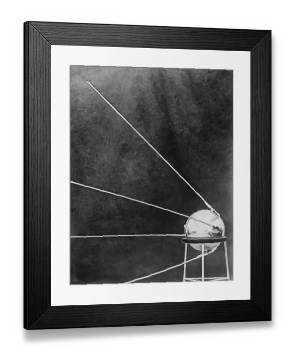 Framed Print : Soviet Satellite Sputnik I Framed Print : Soviet Satellite Sputnik I