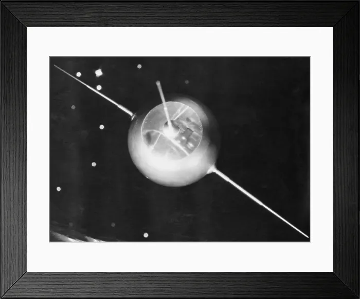 Framed Print : Model of Soviet Earth Satellite Framed Print : Model of Soviet Earth Satellite