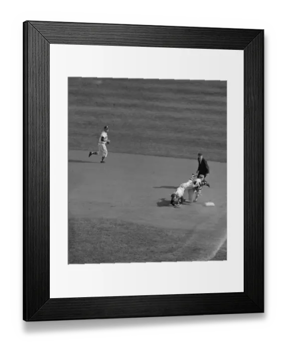 Framed Print : Mickey Mantle Receiving Shoulder Injury Framed Print : Mickey Mantle Receiving Shoulder Injury