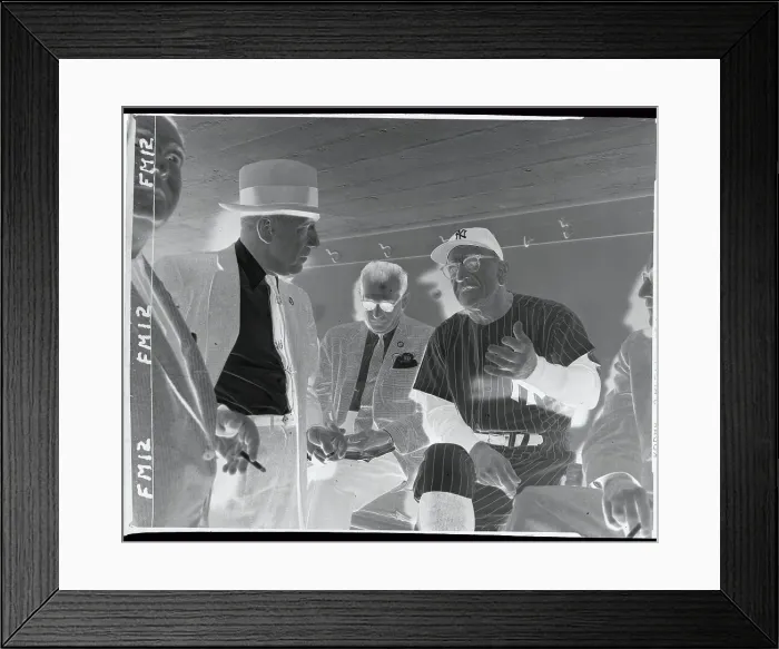 Framed Print : Casey Stengel with Ford Frick Framed Print : Casey Stengel with Ford Frick
