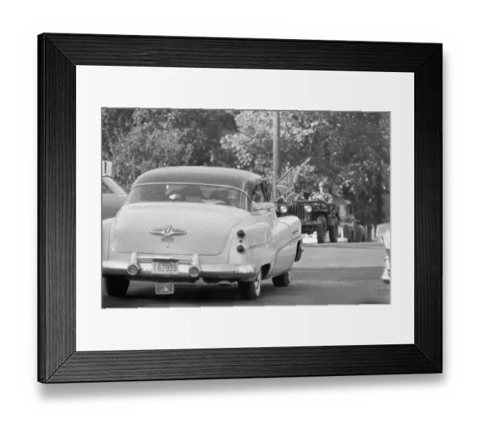 Framed Print : Car With Confederate Flag Hanging Out Window Framed Print : Car With Confederate Flag Hanging Out Window