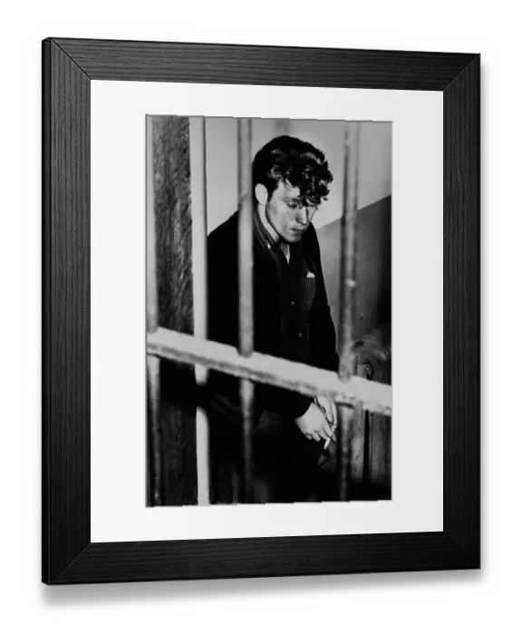 Framed Print : Teenage Murder Suspect Framed Print : Teenage Murder Suspect