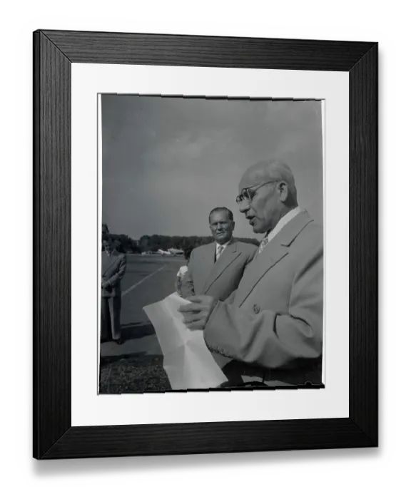 Framed Print : Politician Wladislaw Gomulka Reading Speech at Congregation Framed Print : Politician Wladislaw Gomulka Reading Speech at Congregation