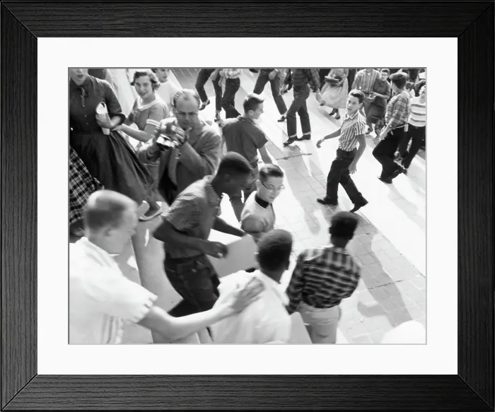 Framed Print : Racial Crisis in Little Rock Framed Print : Racial Crisis in Little Rock