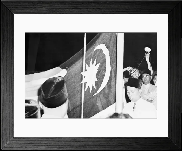 Framed Print : The Malaysian Flag Framed Print : The Malaysian Flag