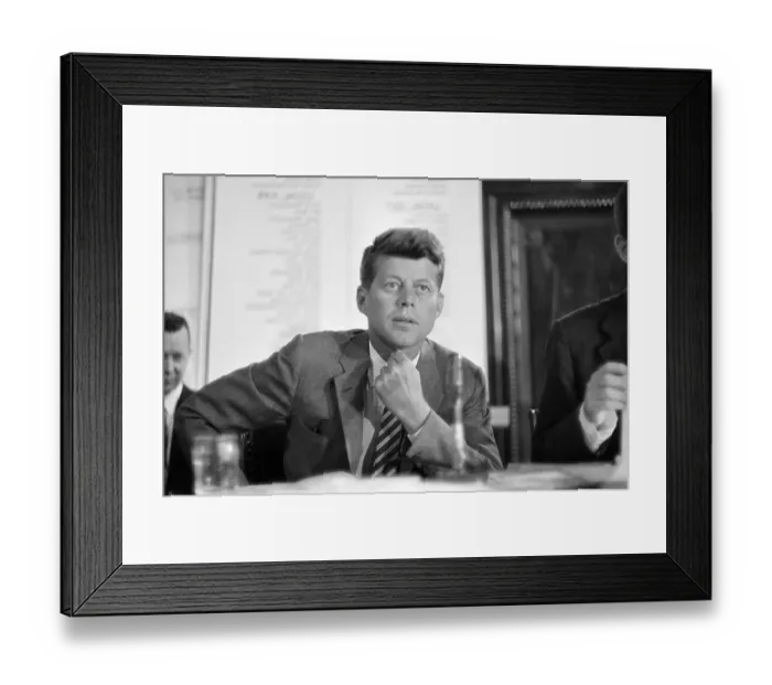 Framed Print : Senator John Kennedy Framed Print : Senator John Kennedy