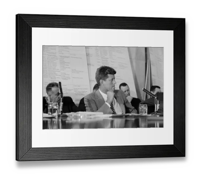 Framed Print : Senate Questioning Teamsters Union Leader Framed Print : Senate Questioning Teamsters Union Leader