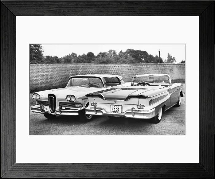Framed Print : Edsel Hardtop and Convertible Framed Print : Edsel Hardtop and Convertible