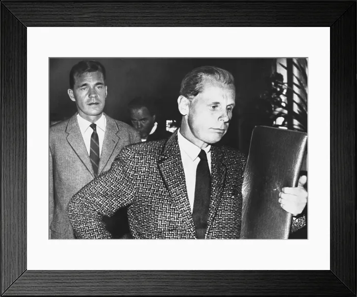 Framed Print : Portrait of Swindler Suspect Thor Einar Framed Print : Portrait of Swindler Suspect Thor Einar