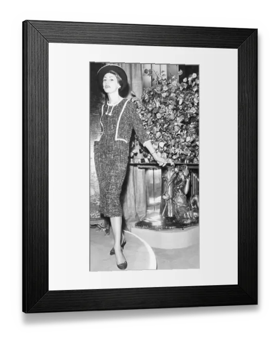 Framed Print : Chanel Dress Framed Print : Chanel Dress
