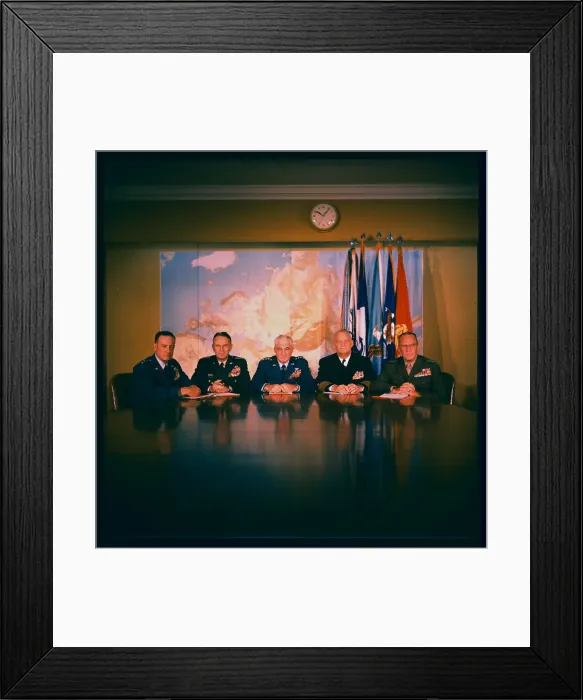 Framed Print : Chiefs Posing for Photograph Framed Print : Chiefs Posing for Photograph