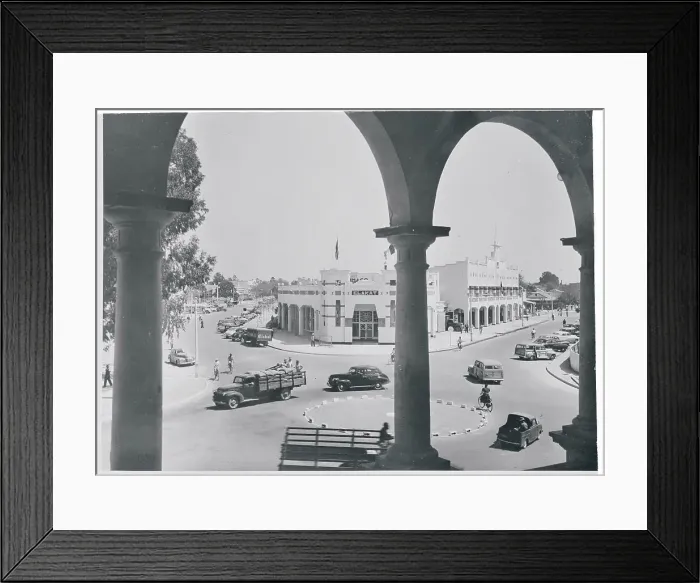 Framed Print : Commercial Center of Elisabethville Framed Print : Commercial Center of Elisabethville
