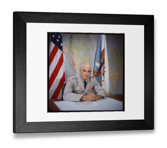 Framed Print : General Nathan Twining Framed Print : General Nathan Twining