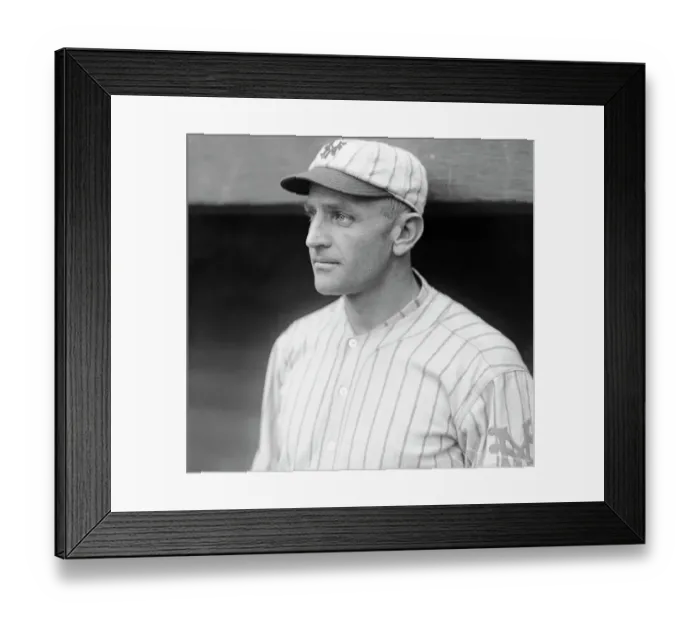 Framed Print : Casey Stengel Posing in Baseball Cap Framed Print : Casey Stengel Posing in Baseball Cap