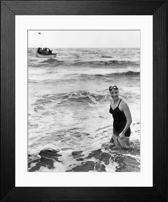 Framed Print : Florence Chadwick Framed Print : Florence Chadwick