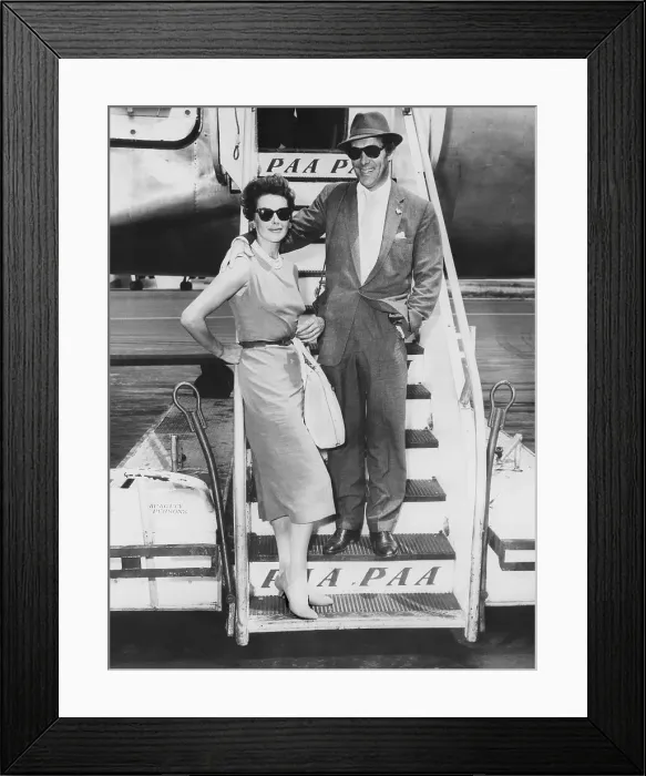 Framed Print : Kay Kendall and Husband Rex Harrison Framed Print : Kay Kendall and Husband Rex Harrison
