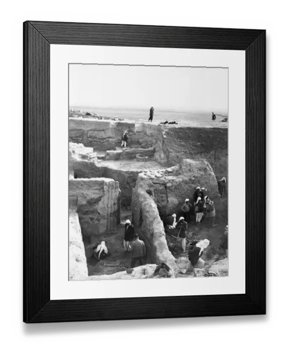 Framed Print : Assyrian Treasure Hunt Framed Print : Assyrian Treasure Hunt