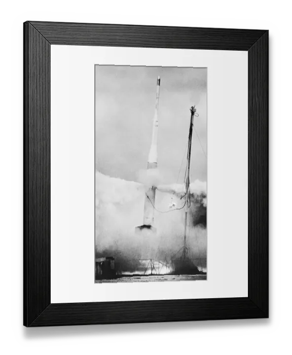 Framed Print : Lockheed X-17 Blasting Off Framed Print : Lockheed X-17 Blasting Off