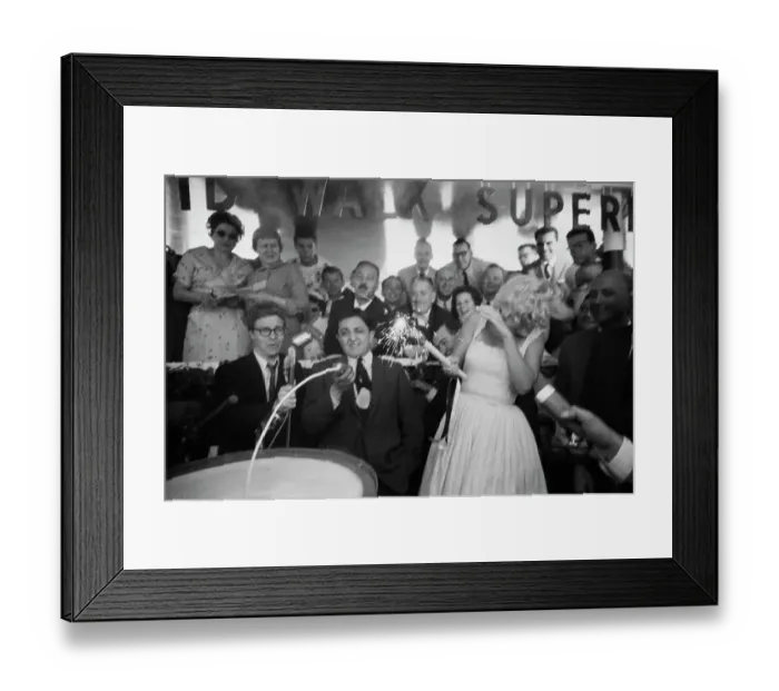 Framed Print : Marilyn Monroe Lighting Firecracker Framed Print : Marilyn Monroe Lighting Firecracker