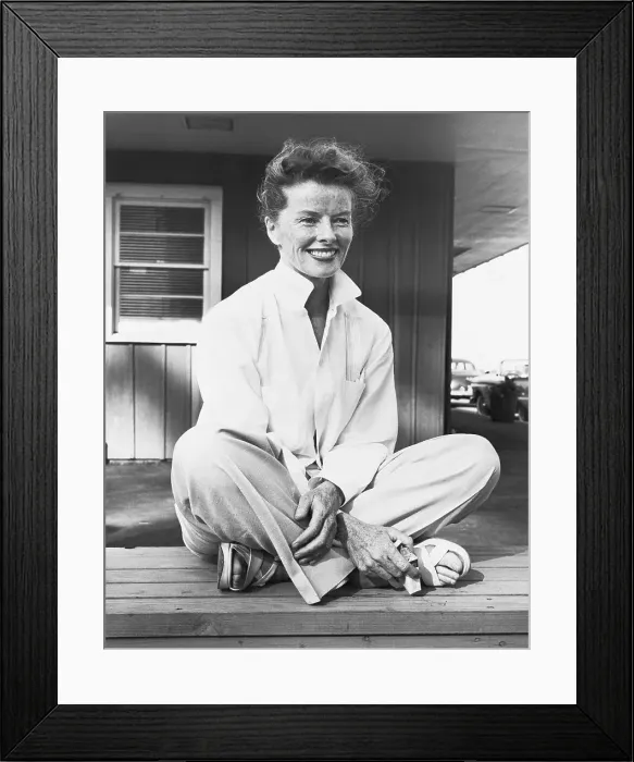 Framed Print : Katharine Hepburn