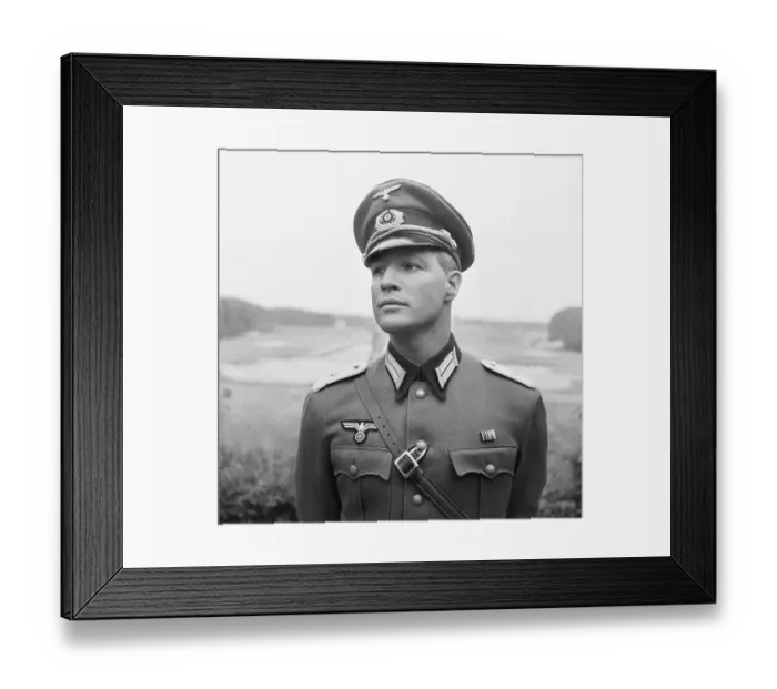 Framed Print : Marlon Brando in The Young Lions Framed Print : Marlon Brando in The Young Lions