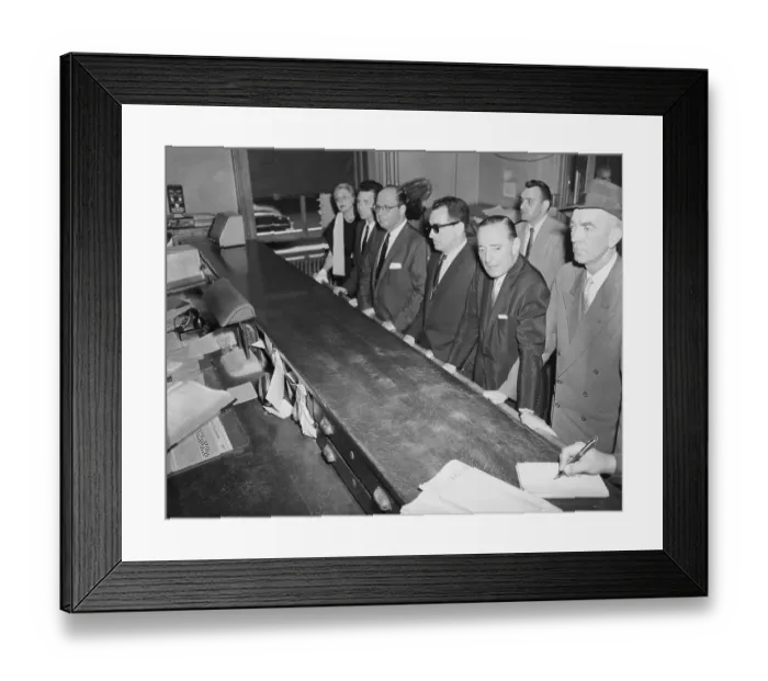 Framed Print : Confidential Magazine Publisher and Associates Being Charged with Felony Framed Print : Confidential Magazine Publisher and Associates Being Charged with Felony