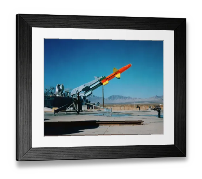 Framed Print : View of US Navy Guided Missile Talos Framed Print : View of US Navy Guided Missile Talos