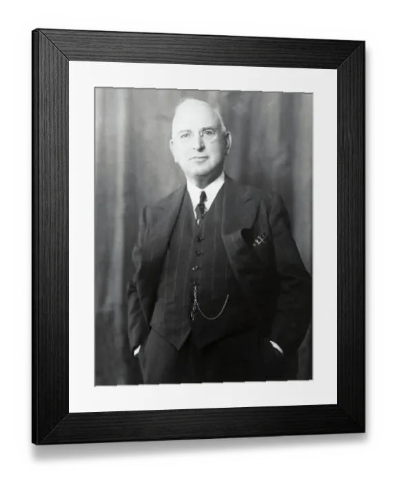 Framed Print : Bank Executive Arthur J. Morris Framed Print : Bank Executive Arthur J. Morris