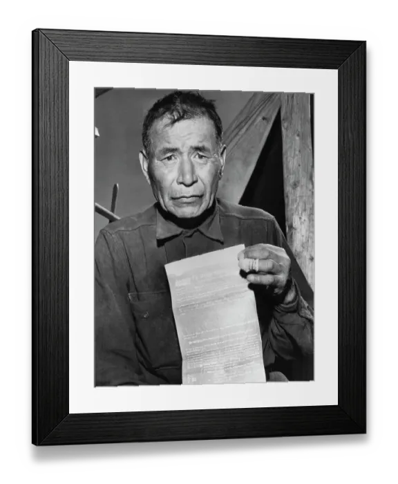Framed Print : Fishhook Jim, Palouse Elder Framed Print : Fishhook Jim, Palouse Elder