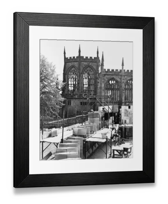 Framed Print : Coventry Cathedral