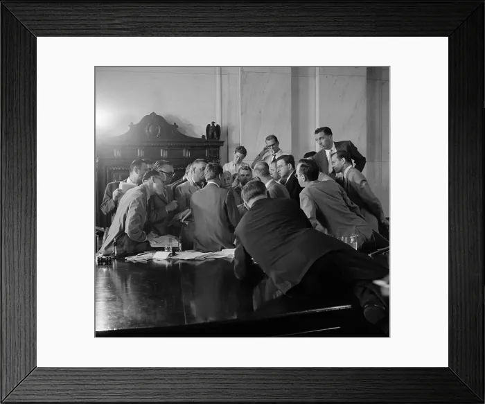 Framed Print : Chief Counsel of Senate Robert Kennedy