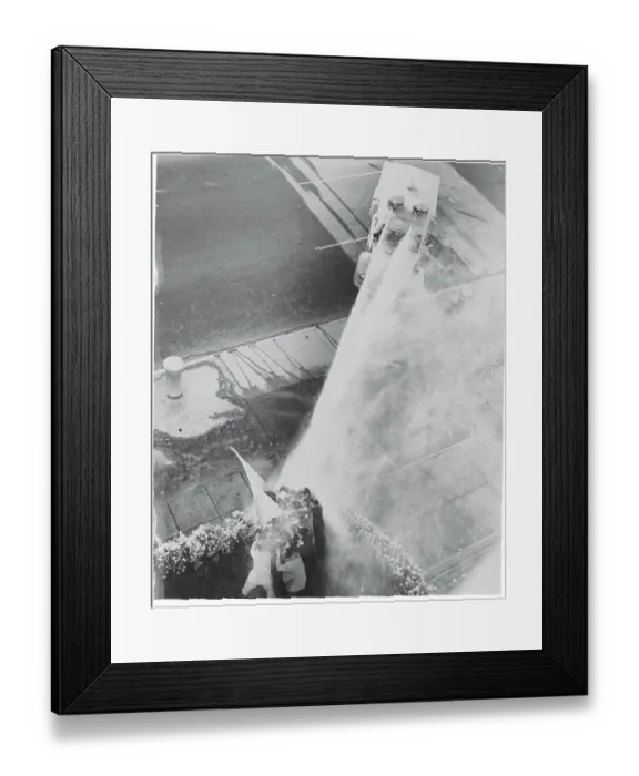 Framed Print : Protesting College Students Taking Refuge from Police Framed Print : Protesting College Students Taking Refuge from Police