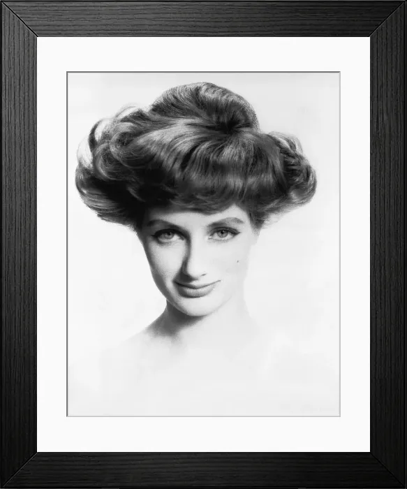 Framed Print : Hairstyle Similar to the Gibson Girl Style Framed Print : Hairstyle Similar to the Gibson Girl Style