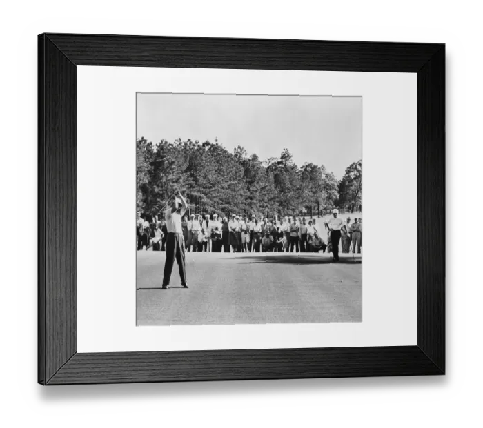 Framed Print : Golfer Joe Patton and Dr. Bud Taylor Framed Print : Golfer Joe Patton and Dr. Bud Taylor