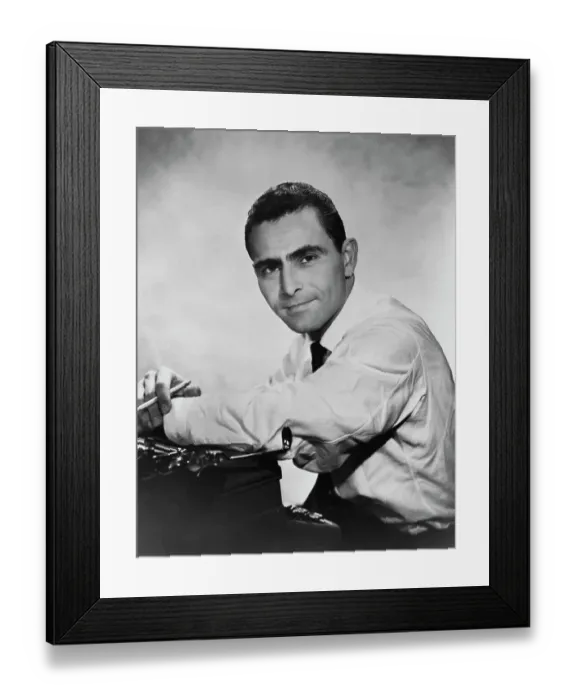 Framed Print : Rod Serling Framed Print : Rod Serling