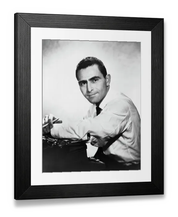 Framed Print : Rod Serling Framed Print : Rod Serling