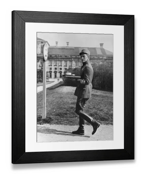Framed Print : Kirk Douglas Dressed As Movie Colonel Framed Print : Kirk Douglas Dressed As Movie Colonel