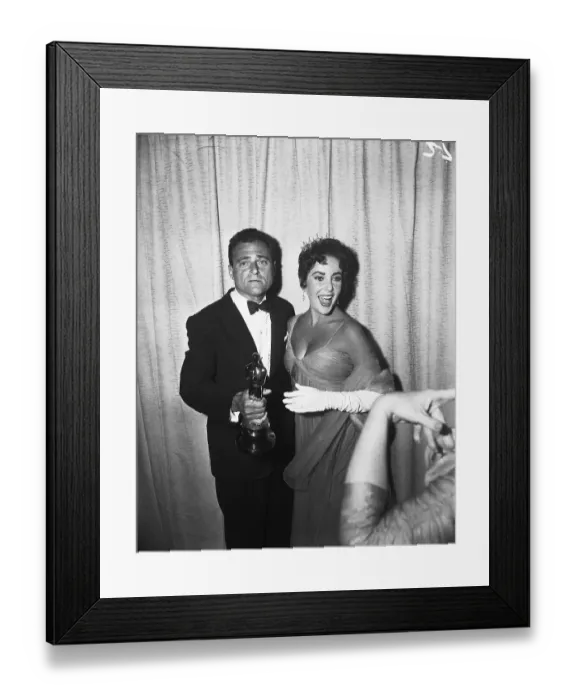 Framed Print : Mike Todd and Liz Taylor at the Oscars Framed Print : Mike Todd and Liz Taylor at the Oscars