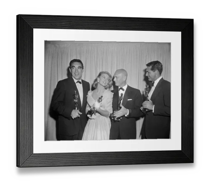 Framed Print : Cary Grant at the Oscars