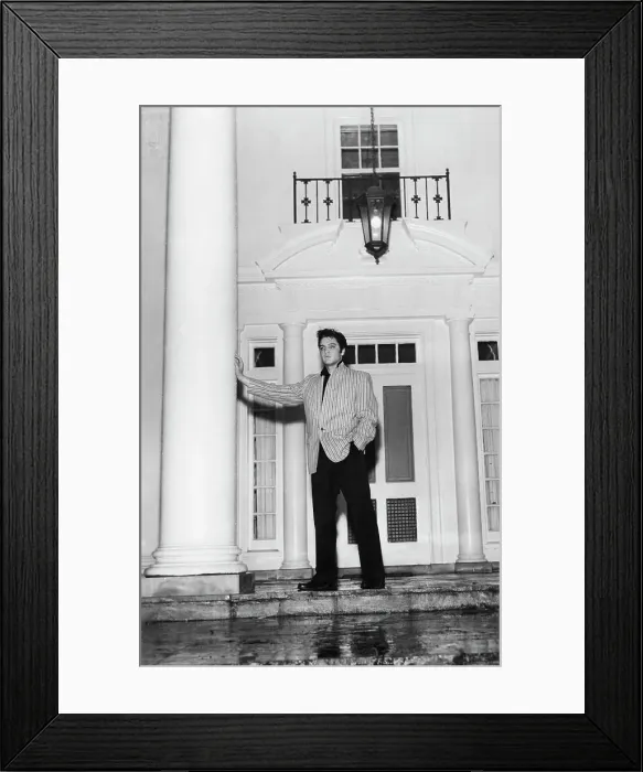 Framed Print : Elvis at Graceland Framed Print : Elvis at Graceland