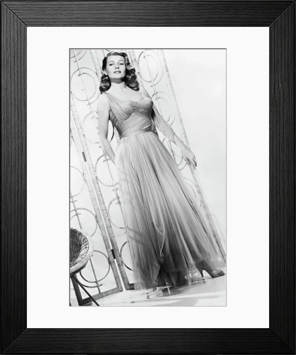 Framed Print : Actress Rita Hayworth Framed Print : Actress Rita Hayworth