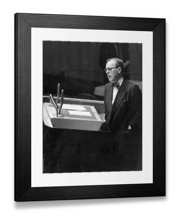Framed Print : Canada's Lester B. Pearson Framed Print : Canada's Lester B. Pearson