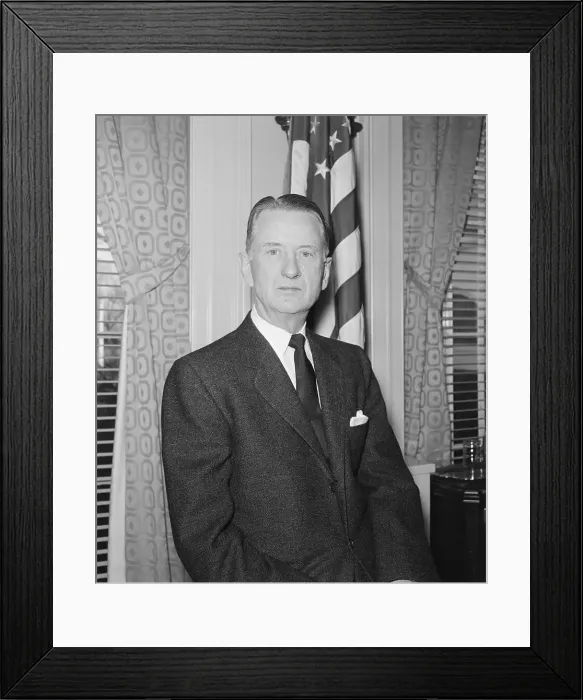 Framed Print : Judge Charles Evans Whittacker Framed Print : Judge Charles Evans Whittacker